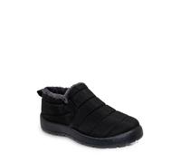Chums Ladies Wide Fit Thermal Lined Showerproof Slip-On Shoes - EE Fit, Fleece Lined & Grippy Sole Black 8