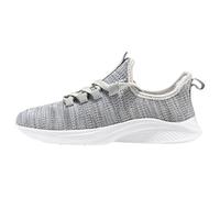 Wide Fit Trainers for Women Lightweight Ladies Walking Shoes | Microfiber Blend Fabrics Treadmill Exercise Trainers Urban City Street Walk Shoes Shock Absorption Base Soles