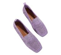 Wide Fit Trainers for Women Slip on Trainers Women Casual Falt Sole Walking Shoes Lightweight Low Top Athletic Sneakers Non Slip Wide Fit Tennis Limited time Deals Purple