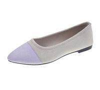 Wide Fit Women's Loafers Comfortable Slip on Ladies Moccasin Shoes,Supporting Autumn Commutes and Weekend Touring Genuine Leather Slip On Loafers Feature Shock Absorbing Rubber Bases