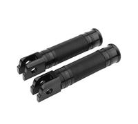 Wide Footpegs For Softail Fat Boy For Street Bob Sport Glide 2018-2021 Foot Pegs Motorcycle Front Rear Footrests Knurled Footpegs Pedals CNC Foot Pegs(Black Rear)