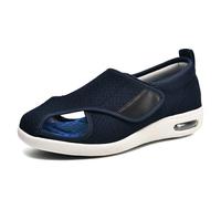 Wide for Shoes Diabetic Shoe Adjustable Lightweight Wide Sneakers with Arch Support Cushioning Therapeutic Mens Diabetic Walking Shoes,37.5