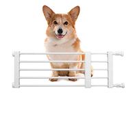 Wide Gate for Dogs, Pet Safety Gate, Retractable Dog Gate Pet Barrier for Stair Doorway, Dog Gates Indoor Extendable No Drilling, Pressure Mounted Dog Gate, Adjustable Length 39-60cm/75-135cm
