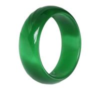 Wide Green Jade Bangle Bracelet For Women, Natural Cat'S Eye Stone, Wide Lucky Bwide Green Jade Bangle Bracelet For Women, Natural Cat'S Eye Stone, Wide Lucky Bracelet,Vert_62-64 Mm