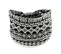 Wide Headbands for Women Men, Fashion Head Bands for Women's Hair, Soft Fabric Stretchy Hair Bands for Makeup, Yoga, Running, Wide Boho Head Wraps Knotted Cute Hair Bands Accessories Dark Gray
