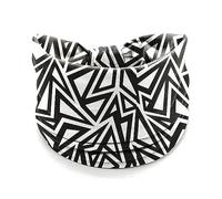 Wide Headbands for Women Men, Fashion Head Bands for Women's Hair, Soft Fabric Stretchy Hair Bands for Makeup, Yoga, Running, Wide Boho Head Wraps Knotted Cute Hair Bands Accessories Black