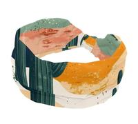 Wide Headbands for Women, Stretchy Thick Turban Non-Slip Accessories Bands for Workout Skincare Daily Use - Cute Wild West Cactus Boho Seamless Pattern