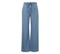 Wide Leg Jeans Regular Fit High Rise Women's s.Oliver Suri Bleu 34x34