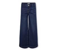 Wide Leg Jeans Untreated Blue