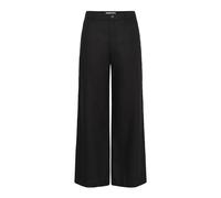 Wide Leg Linen Trousers- female- Part Two- Wide Trousers- Black- L- Trousers L