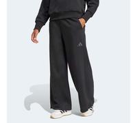 Wide-leg Loose-fit Brushed Fleece Joggers All Szn Black