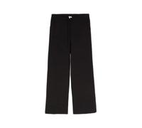 Wide Leg Loose Fit Women's Trousers Tom Tailor Noir 46x30