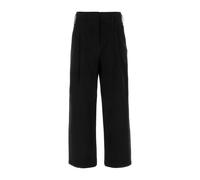 Wide-Leg Pant - female - Philosophy di Lorenzo Serafini - Wide Trousers - Black - XS - Trousers XS