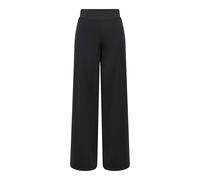 Wide Leg Sports Joggers Black