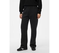 PIECES Women's Pcchilli Hw Wide Sweat Pants Noos Bc, Black, M