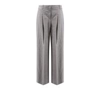 Wide-leg Trousers - female - Boss - Wide Trousers - Gray - S - Trousers S