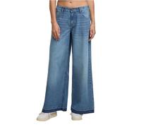 Wide-leg trousers for women Urban Classics Bleu 28