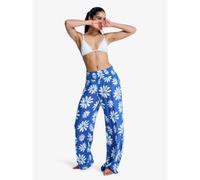Wide-Leg Trousers Women Roxy Along The Sunset Bleu L