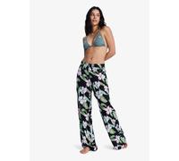 Roxy Along The Sunset Print Pants Black M Woman
