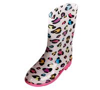 Wide Leg Wellies for Women Womens Waterproof Boots Ladies Garden Shoes Rain Shoes for Women Size 5 Toddler Rain Boots Baby Short Toddler Easy Lightweight Fashion Cute Mud (Beige,2)