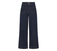 Wide Leg Women's Jeans b.young Komma Gris 26