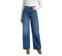 Lee Women's Stella A Line Wide Leg Jeans, Ink Pool, 26W x 33L