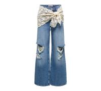 Wide Leg Women's Jeans Only Carrie Bleu 28x32