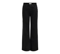 Wide Leg Women's Jeans Only Juicy Noir 28x34