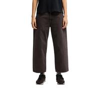 Quiksilver - Cotton jeans - QSW Wide Crop Denim Pant W Black Tint Brown for Women - Size 29 US Black 29 US