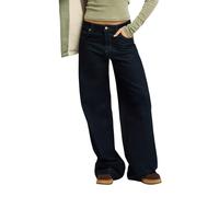 Wide Leg Women's Jeans Roxy Sun And Done Noir 42