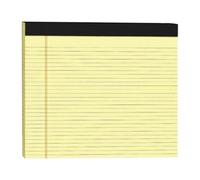 Wide Legal Pads, College Ruled Paper, Professional Notepad with Sturdy Panel, School Office Utility with 9.5x11x2 inches, Writing Category, Study Accessory for Lawyers Paralegals