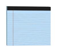 Wide Legal Pads, College Ruled Paper, Professional Notepad with Sturdy Panel, School Office Utility with 9.5x11x2 inches, Writing Category, Study Accessory for Lawyers Paralegals