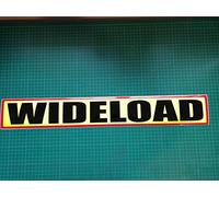 WIDE LOAD MAGNET MAGNETIC Lorry Truck Trailer long LONG Towing x1