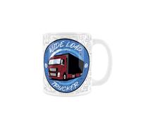 Wide Load Trucker Mug - Funny Gifts for Truck/Lorry Drivers - Novelty Tea/Coffee Hot Drinks Cup Present