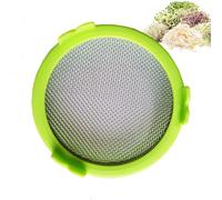 Wide Mason Jar Lid: Reusable Bud Kit Accessories, Fine Steel Filter Blouses | Indoor Seed Germination Lids with Airflow Control and