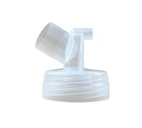 Wide Mouth Bottle Connection Adapter 3-Way Milk Suction Device Connector for Cimilre Breastpump Repair Accessory