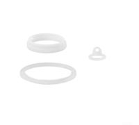 Wide Mouth Bottle Seal for Thermoflask 24-64oz - Flexible Silicone O Ring Gasket Replacement Stop Leaks Insulated Flask Sealing Ring White 3 Set(3-piece Set)