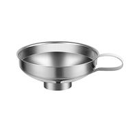 Wide Mouth Canning Funnel Stainless Steel Kitchen Funnel with Handle for Wide Regular Jar Large