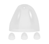 Wide Mouth Feeding Bottle Dome Caps, 4 Pack Plastic Replacement Lids