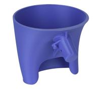 Wide Mouth Flour Funnel Stand Mixer Attachment Plastic Powder Funnel (Purple)