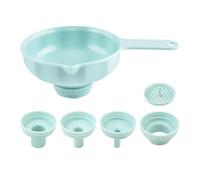 Wide Mouth Funnel,Large Wide Mouth Multi-functional Filter with Strainer,Funnel with Strainer - for Canning Jar Grain Flour Milk Water Feeding Pouring Bag Wine Oil Home Garage