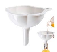 Wide Mouth Funnel - PP 5.32in Canning Funnel | Kitchen Jam Funnels Food Transfer Tool | Large Opening Funnels For Mason Jars, Preserving, Canning, Sauces, Liquids And Home Kitchen Use