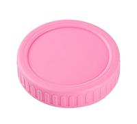 Wide Mouth Jar Plastic Canning Storage Lids 86mm Leak Proof Durable Scratch Preserving Sealing Caps (E, 8.6CM)