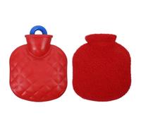 Wide Mouth Leakproof Hot Water Bottle with Plush Cover - 350ml Extra Long Lasting Heat Therapy for Muscle Pain & Period Cramps, Durable Hot Cold Pack, Thoughtful Gift
