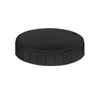 WIDE Mouth Mason Jar Lids with Sealing Rings Set of 1 Durable PP Plastic Storage Caps for Ball Kerr Canning Jars Airtight Food Preserving Replacement Lids (70mm)