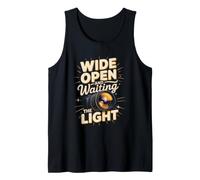 Wide Open and Waiting for the Light Wildlife Photography Tank Top