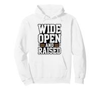 Wide Open Spaces Raised Great Plains Midwest Identity Life Pullover Hoodie