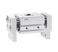 Wide Pneumatic Finger Cylinder 10-32MM Aluminum Alloy Parallel Opening and Closing Precision Gripper 20/30/40/60/80/100/150 Fast Response(HFT20x100-S)