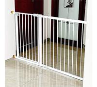 Wide Portico Stair Gate Gate Metal Safety Gate with One-Hand Operation and Durability Pressure Mount/152-159Cm