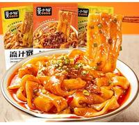 Wide powder 271/280G/bag, sesame sauce hot pot big wide powder, instant food, noodles and rice noodles, instant noodles, snack gifts (Sesame paste flavor,2bags)